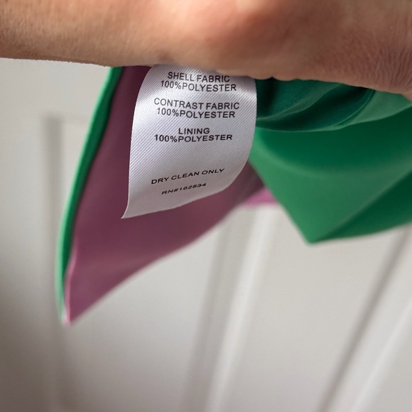 NWT Emily McCarthy Bristol Blazer Size XXL Watermelon Sugar Double Breasted - Picture 6 of 6